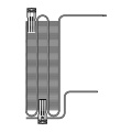 Evaporator - 2667004119 Capacitor [Electrolux Aeg]